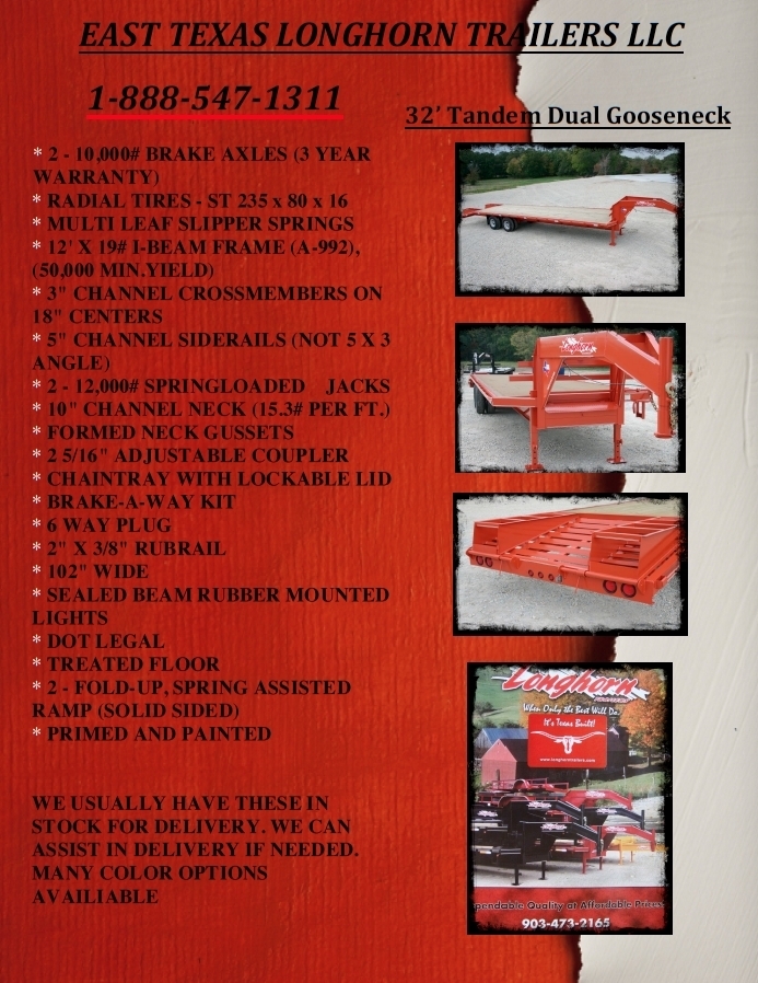 New 2024 Gooseneck Gooseneck in Emory, TX Commercial Truck Trader