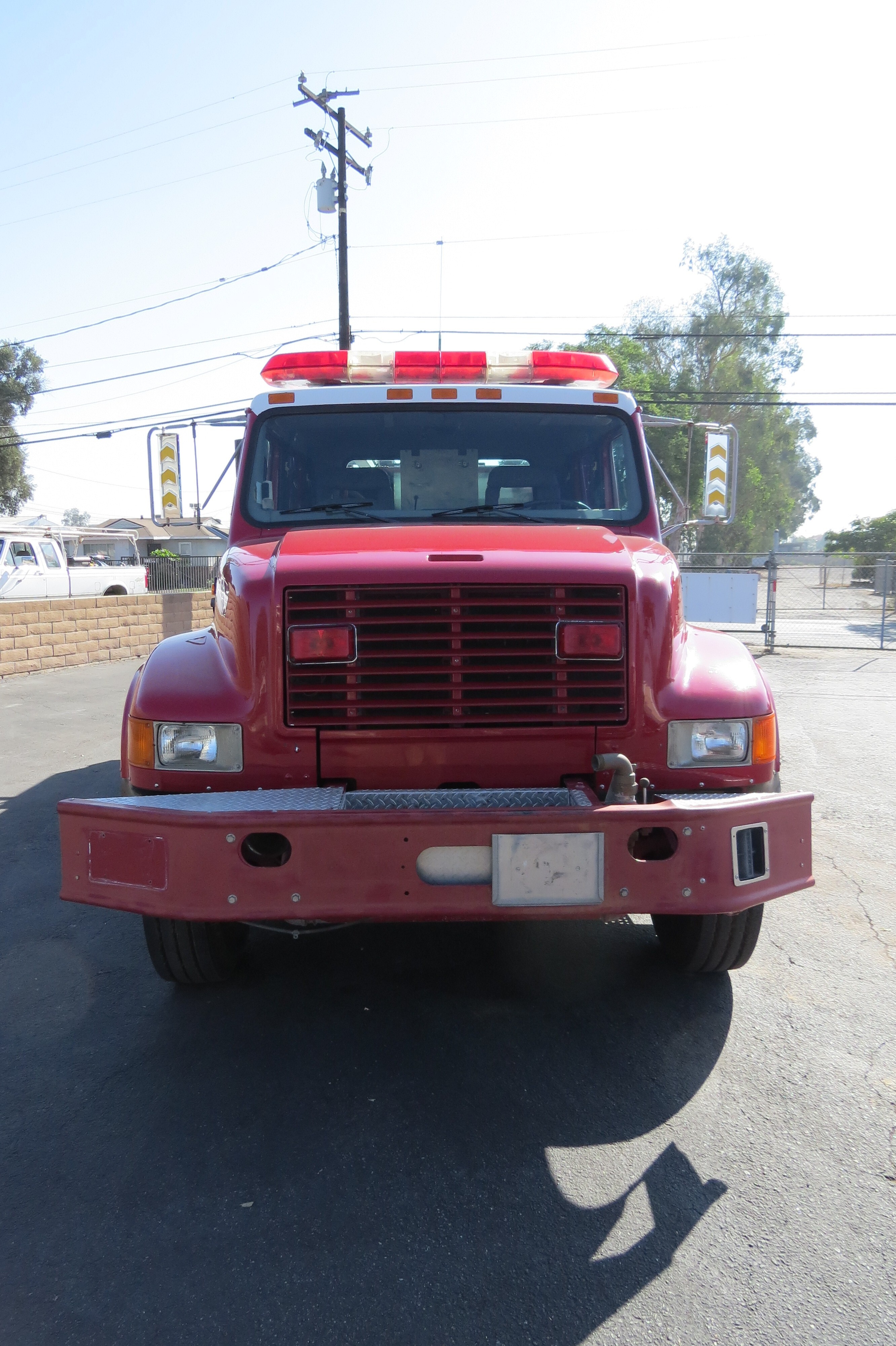 2000 International 4900 Type 3 Crew Cab Fire Engine For Sale in Fontana