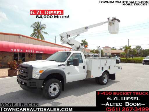 F450 For Sale Ford F450 Bucket Truck Boom Trucks Commercial Truck Trader