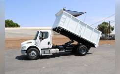 2006 Freightliner M2 Business Class 16 ft Steel High Side Dump Truck in Fontana, CA