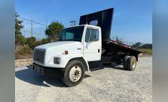 1998 FREIGHTLINER MEDIUM CONVENTIONAL Flatbed Dump in East Wareham, MA