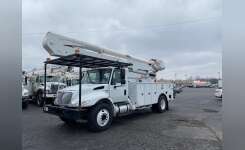 2012 INTERNATIONAL Altec AA55E Material Handler Bucket Truck - Boom Truck in Bluffton, IN