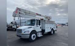 2012 FREIGHTLINER Terex HR52M Material Handler Bucket Truck - Boom Truck in Bluffton, IN