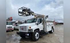 2005 GMC C8500 Altec AT40C Cable Placer Bucket Truck - Boom Truck, Cable Dispenser in Bluffton, IN