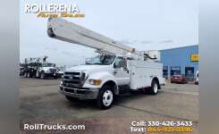 2009 FORD F750 Cab Chassis, Utility Truck - Service Truck, Bucket Truck - Boom Truck in East Palestine, OH