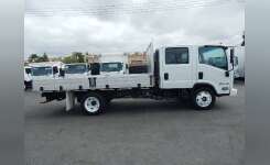 2021 ISUZU NPR HD Flatbed Truck, Landscape Truck, Stake Bed in Norwalk, CA
