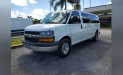 2019 CHEVROLET EXPRESS G3500 Van, Passenger Van in Miami, FL