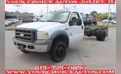 2006 FORD F-550 Super Duty Cab Chassis, Contractor Truck in Joliet, IL