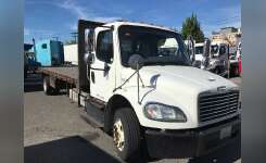 2014 FREIGHTLINER BUSINESS CLASS M2 106 Flatbed Truck in Kent, WA