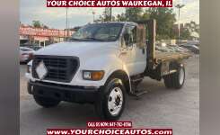 2000 FORD F650 Flatbed Truck, Utility Truck - Service Truck in Waukegan, IL