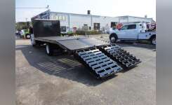 2010 HINO 258ALP Flatbed Truck, Landscape Truck, Hauler in Fort Myers, FL