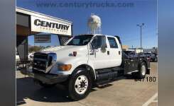2009 FORD F750 Flatbed Truck, Expeditor-Hotshot, Roustabout in Grand Prairie, TX