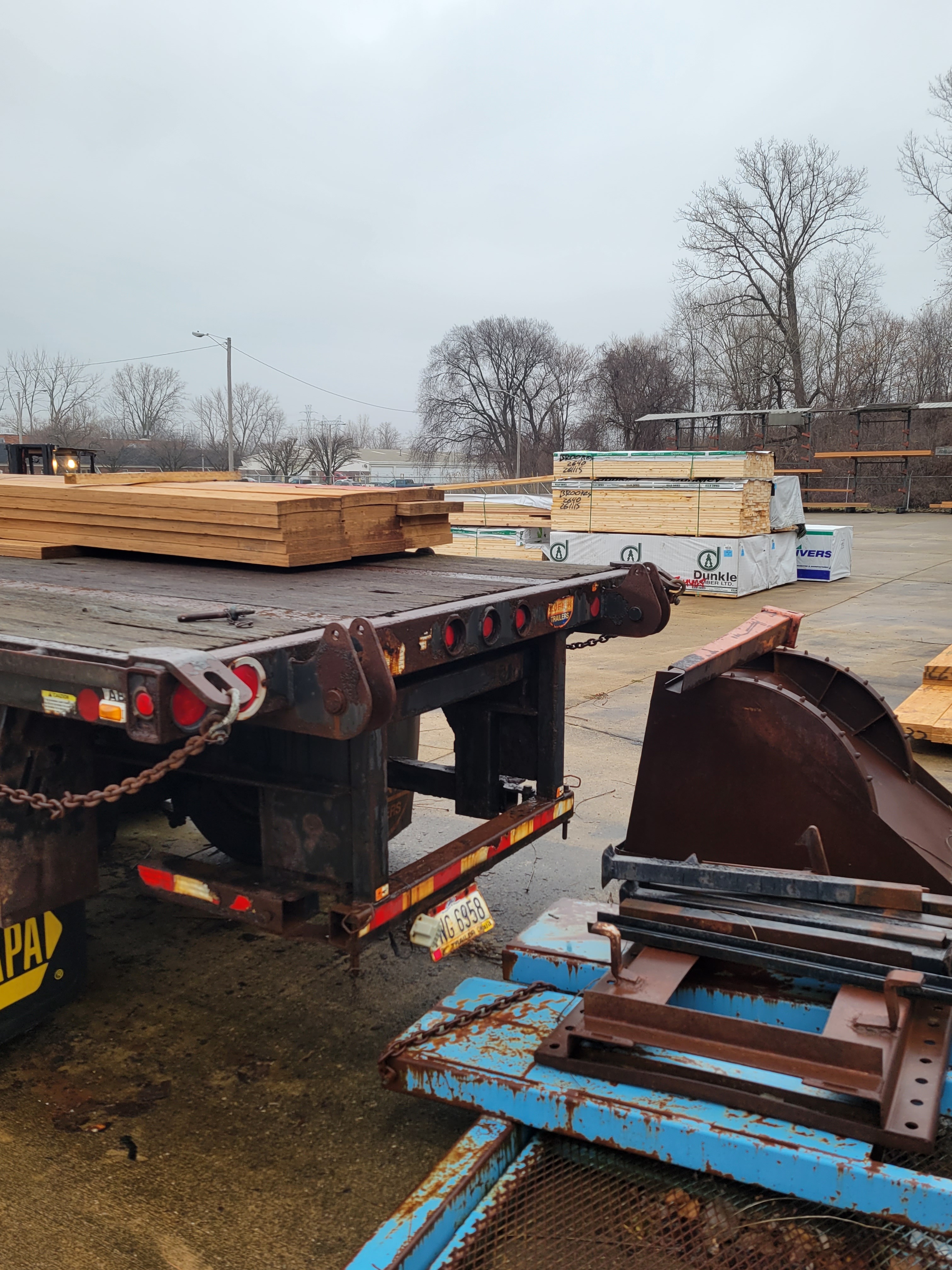 2005 Lufkin FLATBED, mentor OH 5024502537