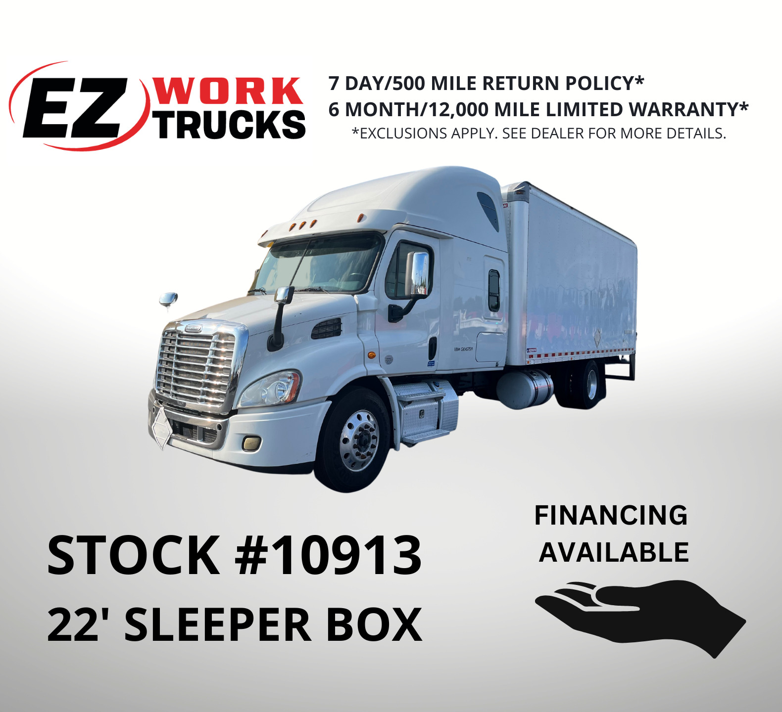 Used 2016 Freightliner Cascadia 113 in Harrington, DE Commercial