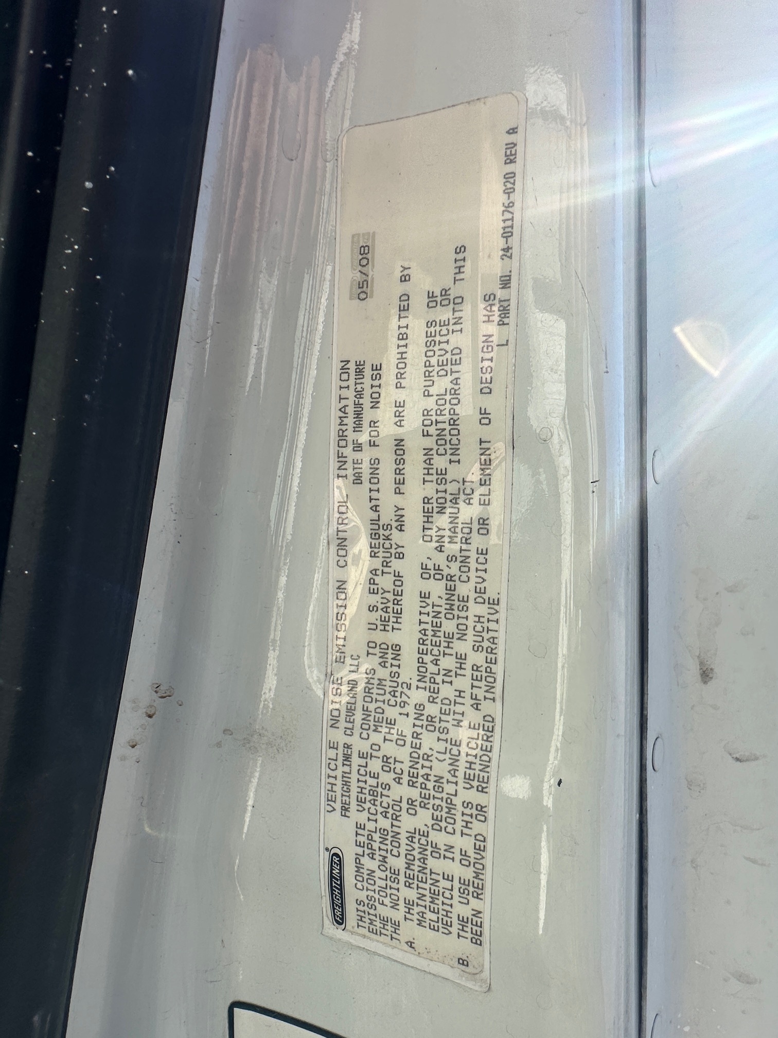 Used 2009 Freightliner Cascadia For Sale in Wind Gap, PA 5030543726