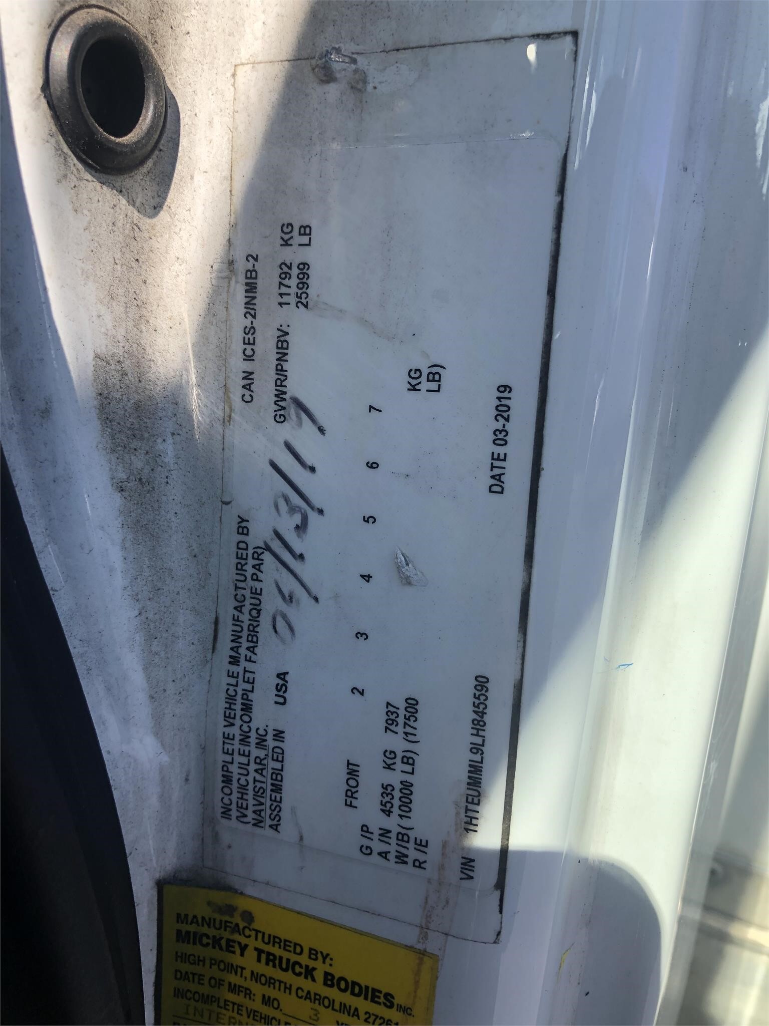 Used 2020 International Mv For Sale in Woburn, MA 5030602206